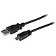 StarTech.com 90 cm USB 2.0 A to Micro B cable USB-A 2.0 to micro-USB 2.0 Type-B charging and syncing cable - Mle/Mle - 90 cm