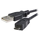 StarTech.com Câble USB-A 2.0 vers micro USB-B 2.0 - M/M - 50 cm Câble USB 2.0 Type-A vers micro USB 2.0 B (Mâle/Mâle - 50 cm)
