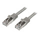 StarTech.com N6SPAT50CMGR Câble RJ45 catégorie 6 S/FTP 0.5 m (Gris)