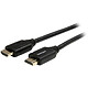 StarTech.com Câble HDMI 2.0 haute vitesse avec Ethernet - M/M - 1 m Câble HDMI 2.0 haute vitesse avec Ethernet HDMI (mâle)/HDMI (mâle) - 1 mètre