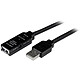 StarTech.com Câble d'extension USB 2.0 actif - M/F - 20 m Rallonge USB 2.0 Active Type A (Mâle/Femelle - 20 m)