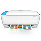 HP DeskJet 3639 Imprimante multifonction jet d'encre couleur 3-en-1 (USB 2.0/Wi-Fi N)