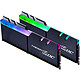 G.Skill Trident Z RGB DC 64 Go (2 x 32 Go) DDR4 3200 MHz CL14 · Occasion Kit Dual Channel 2 barrettes de RAM DDR4 PC4-25600 - F4-3200C14D-64GTZDCB avec LED RGB - Article utilisé