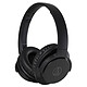 Audio-Technica ATH-ANC500BT Black Bluetooth wireless closed-back headset with active noise reduction, controls and microphone