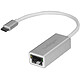 StarTech.com Adaptateur USB-C vers Gigabit Ethernet (USB 3.0) Adaptateur USB-C vers Gigabit Ethernet (USB 3.0) - Argent