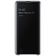 Samsung Clear View Cover Noir Galaxy S10+ Etui à rabat avec affichage date/heure pour Samsung Galaxy S10+