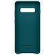 Avis Samsung Coque Cuir Vert Samsung Galaxy S10+