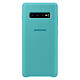 Samsung Coque Silicone Vert Galaxy S10+ Coque en silicone pour Samsung Galaxy S10+