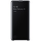 Samsung Clear View Cover Noir Galaxy S10 Etui à rabat avec affichage date/heure pour Samsung Galaxy S10