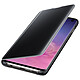 Avis Samsung Clear View Cover Noir Galaxy S10