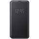 Samsung LED View Cover Noir Galaxy S10e Etui à rabat avec affichage LED date/heure pour Samsung Galaxy S10e