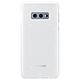 Samsung LED Cover Blanco Galaxy S10e Estuche con pantalla LED decorativa para Samsung Galaxy S10e
