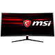MSI 34" LED - Optix MAG341CQ 3440 x 1440 pixels - 8 ms (gris à gris) - Format large 21/9 - Dalle VA incurvée - 100 Hz - FreeSync - DisplayPort/HDMI - Noir