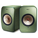 KEF LSX Wireless Green Compact wireless active library speakers with Wi-Fi, Bluetooth and AirPlay 2