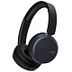 JVC HA-S65BN Blue Bluetooth wireless on-ear headset with noise reduction, remote control and microphone