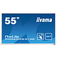 iiyama 55" LED - Prolite TH5565MIS-W1AG Écran tactile multipoint 1920 x 1080 pixels 16:9 - IPS - 1100:1 - 12 ms - HDMI - Haut-parleurs intégrés - Blanc