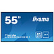 iiyama 55" LED - ProLite LH5550UHS-B1 3840 x 2160 pixels 16:9 - AMVA3 - 4000:1 - 8 ms - HDMI/DisplayPort - Ethernet - Haut-parleurs intégrés - 24/7 - Noir