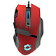 Speedlink Vades Rouge Souris filaire pour gamer - droitier - capteur optique 2400 dpi - 7 boutons - rétroéclairage 4 couleurs