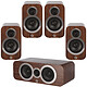 Q Acoustics Pack 5.0 3010i Noyer Pack d'enceintes 5.0