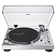 Audio-Technica AT-LP120XUSB Silver 3-speed direct drive turntable (33-45-78 rpm) with AT-VM95E cartridge, integrated preamp and USB port