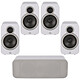 Q Acoustics Pack 5.0 3020i Blanc Pack d'enceintes 5.0