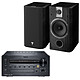 Magnat MC 100 + Focal Chorus 605 Black Style Micro-chaîne 2 x 35 Watts - Lecteur CD/MP3 - Tuner FM/DAB+ - Hi-Res Audio - Bluetooth aptX + Enceinte bibliothèque (par paire)