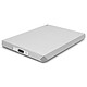 LaCie Mobile Drive 1Tb Silver (USB 3.0 Type-C) 2.5" external hard drive with USB 3.0 Type-C port
