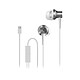 Xiaomi Mi ANC & Type-C In-Ear Earphones - Blanco Auriculares internos cerrados con control remoto y micrófono - USB Tipo-C - Blanco
