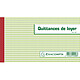 Exacompta Manifold Quittances de Loyer 12.5 x 21 cm Carnet Quittances de Loyer - 12.5 x 21 cm - 50 feuillets tripli autocopiants