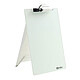 Nobo Diamond Glass Desk Stand White scurit glass easel A4