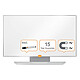 Nobo Nano Clean Whiteboard Nobo Widescreen 32 Lavagna bianca magnetica cancellabile da 32" Widescreen 721 x 411 mm