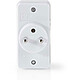 Buy Nedis 2-socket wall-mounted power strip (White)