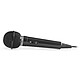 Nedis Plastic Wired Microphone Black Plastic dynamic wired microphone