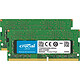 Crucial SO-DIMM DDR4 8 Go (2 x 4 Go) 3200 MHz CL22 SR X16 Kit Dual Channel RAM DDR4 PC4-25600 - CT2K4G4SFS632A