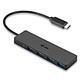 i-tec USB-C Slim Passive Hub 4 Ports (U3CR3HUB) Hub USB 3.1 Type-C avec 4 ports USB 3.0 Type-A