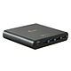 i-tec Caricatore universale USB-C Power Delivery 4 uscite USB-A QC 3.0, 80 W Caricatore USB per 5 dispositivi (smartphone, tablet...)