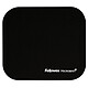 Fellowes Microban Antibacterial Mat (Black) Mousepad with anti-bacterial protection