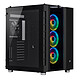 Corsair Crystal 680X RGB - Black ATX mid-tower case with tempered glass centre and RGB LEDs
