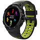 MyKronoz ZeSport² Negro/Amarillo Reloj impermeable conectado con pantalla táctil en color de 1,3", Bluetooth 4.2 y GPS (iOS/Android)