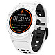 MyKronoz ZeSport² Blanco/Negro Reloj impermeable conectado con pantalla táctil en color de 1,3", Bluetooth 4.2 y GPS (iOS/Android)