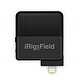 IK Multimedia iRig Mic Field Microphone stéréo ultra-compact pour iPhone/iPad/iPod Touch