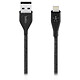 Avis Belkin Câble Lightning vers USB DuraTek Plus - 1.2 m (Noir)