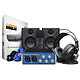 PreSonus Audiobox 96 Studio Ultimate Interfaz audio/MIDI USB 2.0 2 x 2 + altavoces de monitorización Auriculares circumauriculares semiabiertos Micrófono
