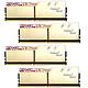 G.Skill Trident Z Royal 32GB (4x8GB) DDR4 4000MHz CL17 - Gold Quad Channel Kit 4 DDR4 PC4-32000 RAM Sticks - F4-4000C17Q-32GTRGB with RGB LED