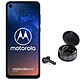 Motorola One Vision Bleu + Motorola VerveBuds 500 OFFERT ! Smartphone 4G-LTE Dual SIM - Exynos 9609 Octo-Core 2.2 Ghz - RAM 4 Go - Ecran tactile 6.34" 1080 x 2520 - 128 Go - Bluetooth 5.0 - 3500 mAh - Android 9.0 + Écouteurs intra-auriculaires sans fil Bluetooth OFFERTS !