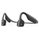 AfterShokz Trekz Titanium Mini Gris Auriculares inalámbricos con banda para el cuello con conducción ósea - Diseño abierto - Bluetooth - Micrófono - Certificación IP55