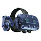 HTC Vive Pro Eye Casque de réalité virtuelle avec suivi oculaire de précision + 2 stations de base SteamVR 2.0 et 2 contrôleurs