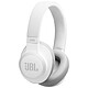 JBL LIVE 650BTNC Blanc Casque circum-aural fermé sans fil Bluetooth - Autonomie 30 h - Réduction du bruit - Appels mains libres - Amazon Alexa / Google Assistant
