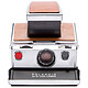 Polaroid SX-70 Argent/Marron Appareil photo instantané à soufflet avec mise au point manuelle