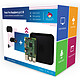 Hutopi Pack Pro Raspberry Pi 3B Pack complet Raspberry Pi avec Boîtier, carte Raspberry Pi 3B, Mini Clavier Bluetooth, Manette gaming et carte mémoire avec NOOBS 16 Go